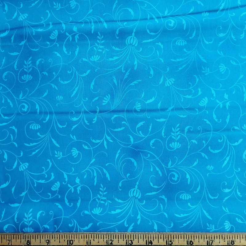 P&B Textiles Skywriting Blue COL BB