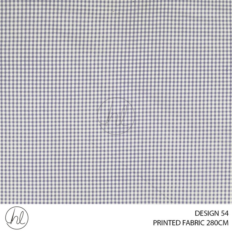 PRINTED FABRIC DESIGN 54 280CM PER M