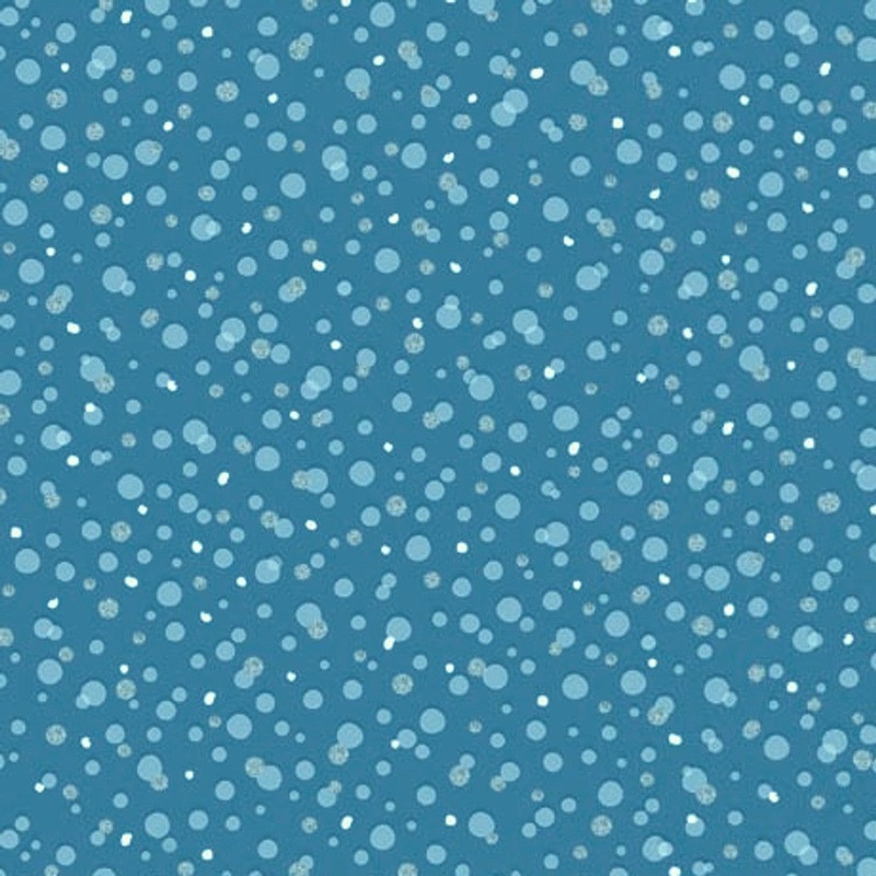 QT Fabrics Winter Solstice 1649-29691-W Blue