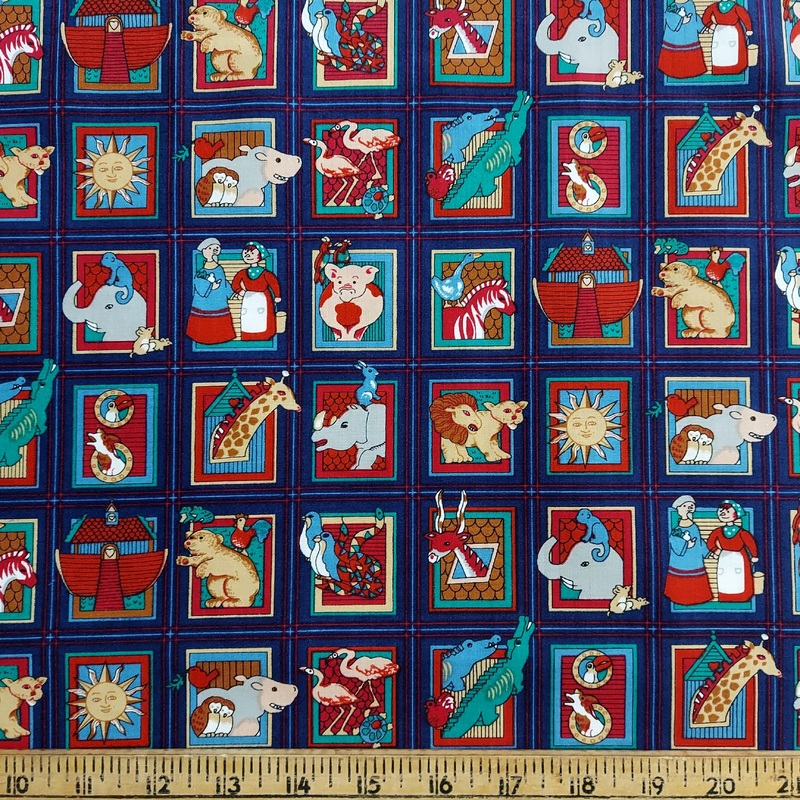 Rose & Hubble Noah's Ark Navy