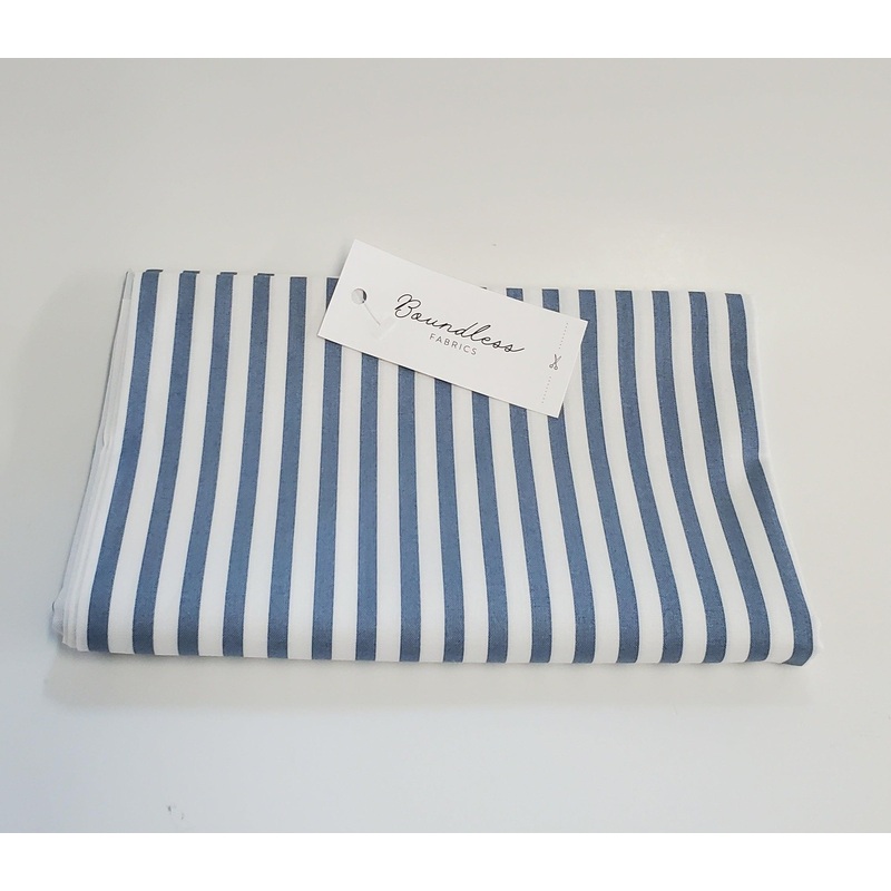 Stripes Quarter Inch Blue
