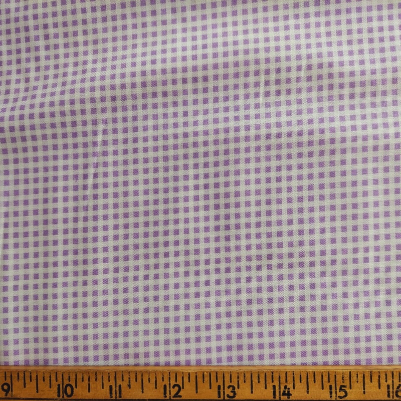 Windham Fabrics Gingham Basic Pastels Purple 29401-11