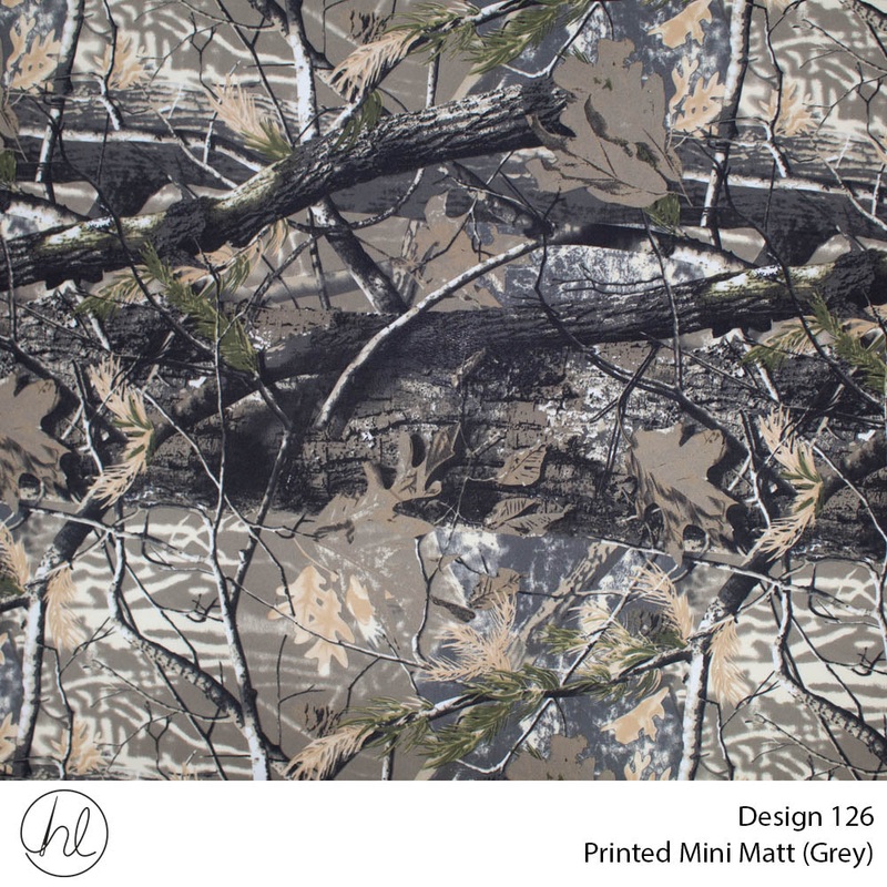 Mini Mat Prt Bush Camo fabric