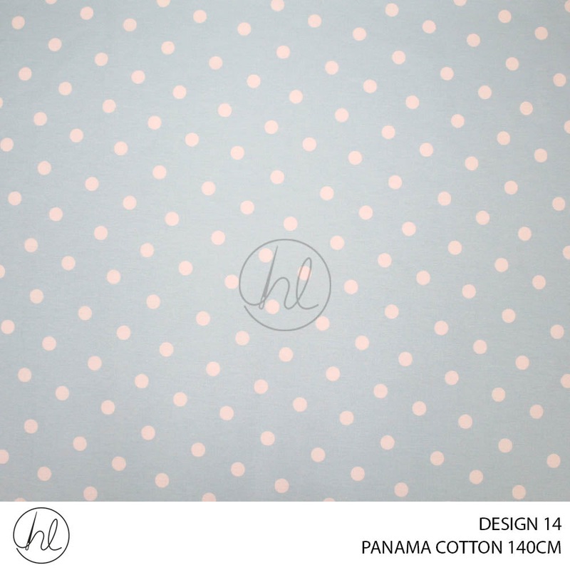 PANAMA COTTON CANVAS BUY10M OR MORE R69.99 PM DESIGN 14 140CM PER M POWDER BLUE