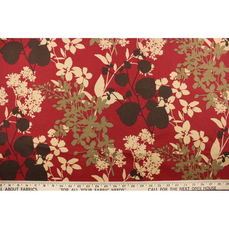 Richloom Outdoor Montfleur in Sangria