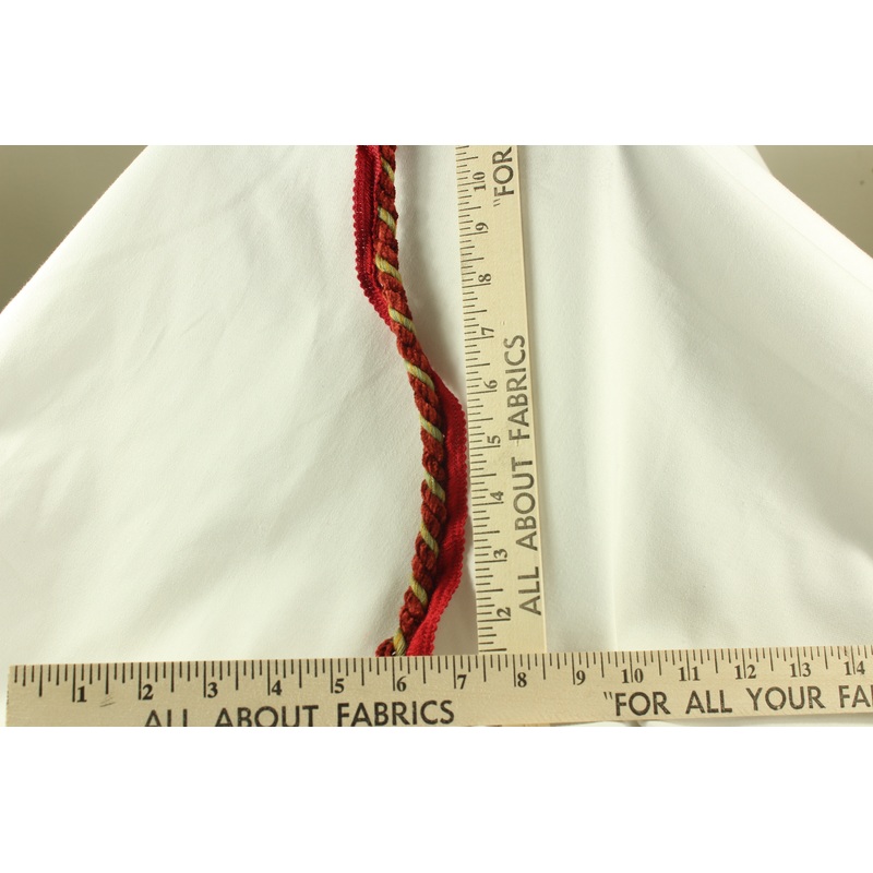 Richloom Twisted Lip Cord Trim - 1/4" in Crimson Red