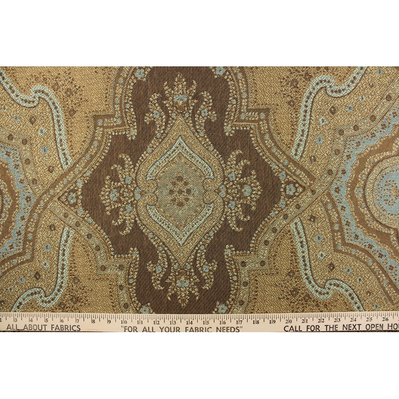 Vervain Yamuna Paisley in Aegean