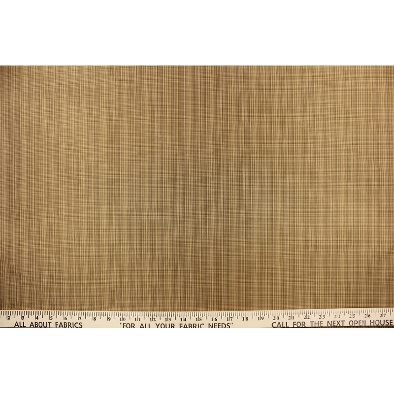 Yarn Dye Stripe Collingwood in Walnut