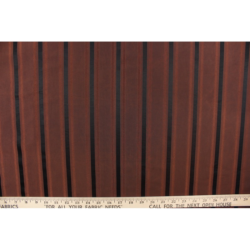 Yarn Dye Stripe Warwick in Russet