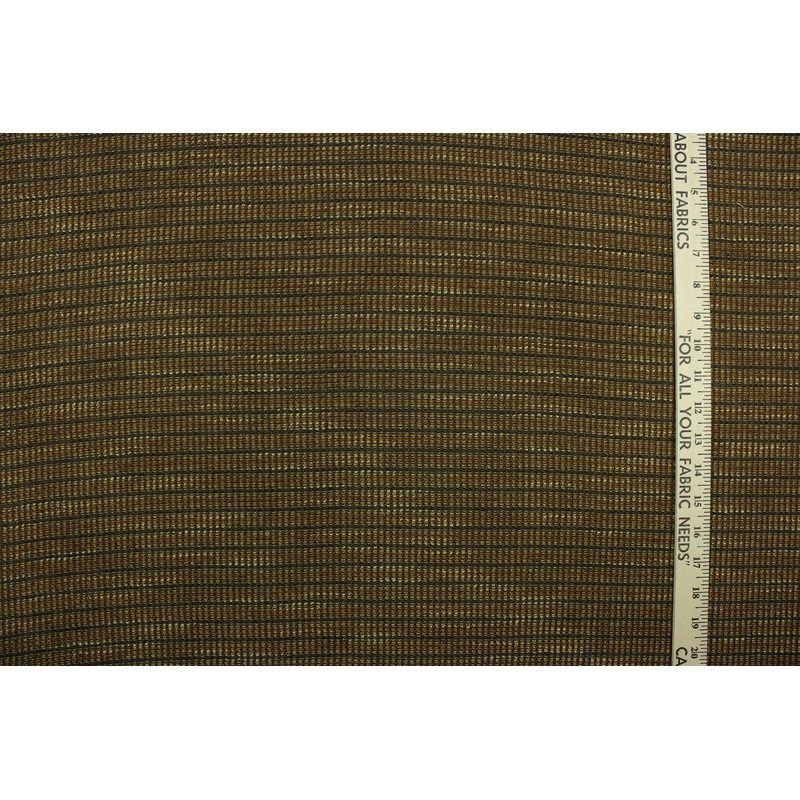 Autumnal Chenille Upholstery Fabric in Walnut