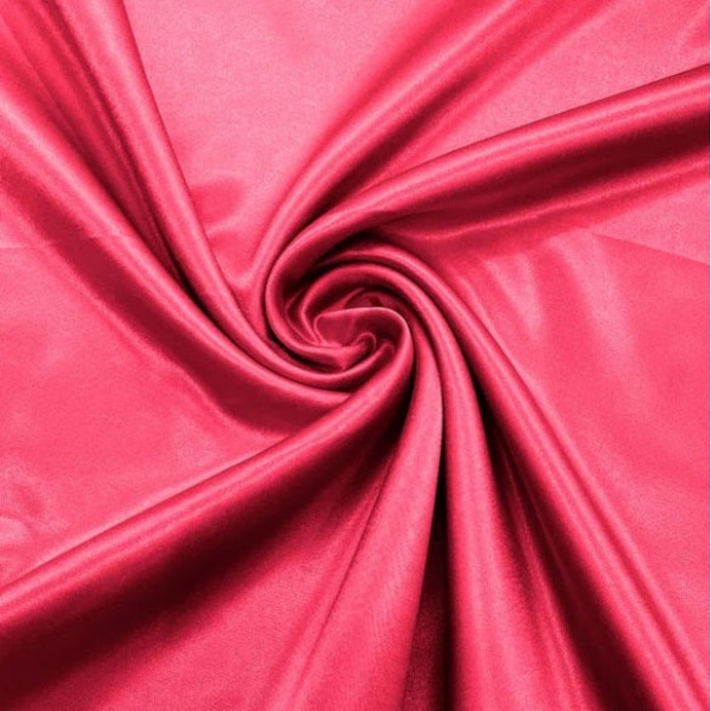 Crepe Satin in Fuchsia