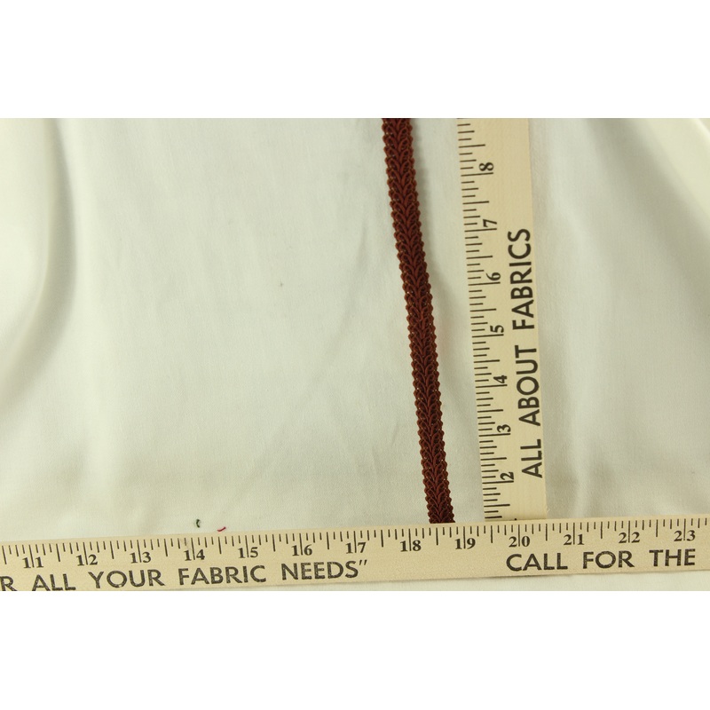 Gimp Braided/Twisted Cord Trim - 1/2" in Burgundy