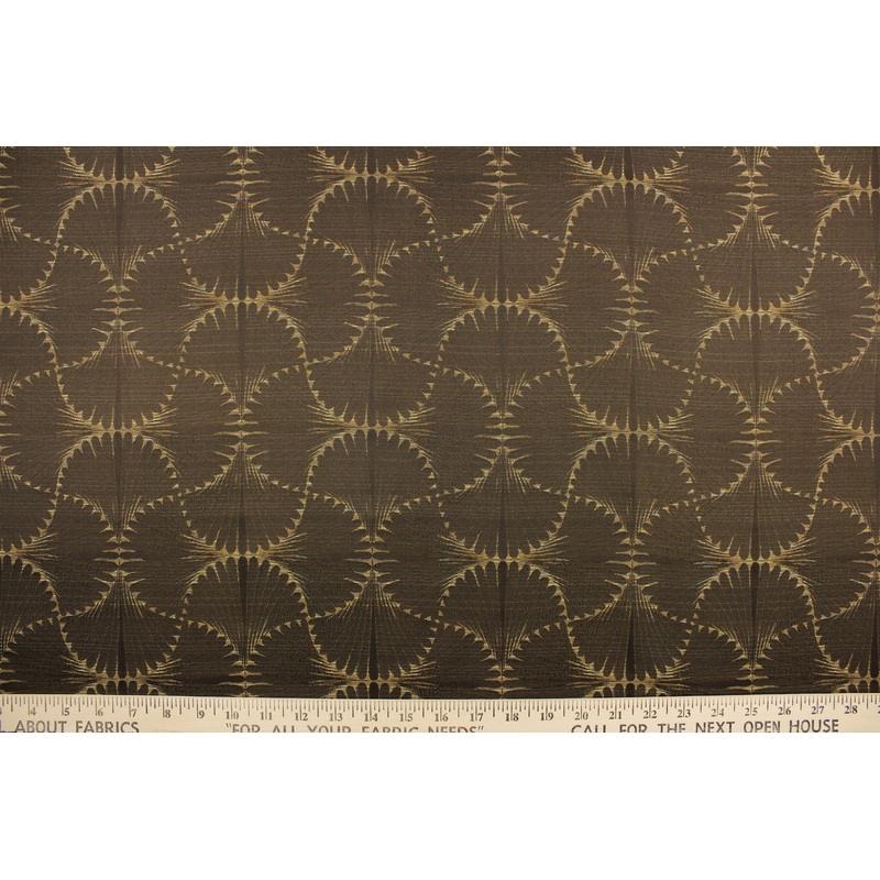 Richloom Platinum Line Thistle in Chocolate