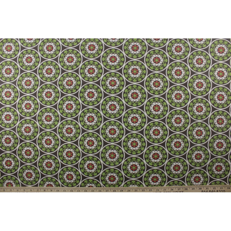 Dwell Studio Tile Scene Outdoor Fabric in Spring