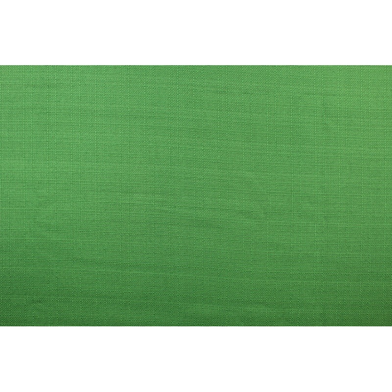 Mock Linen Multipurpose Fabric in Green Monster