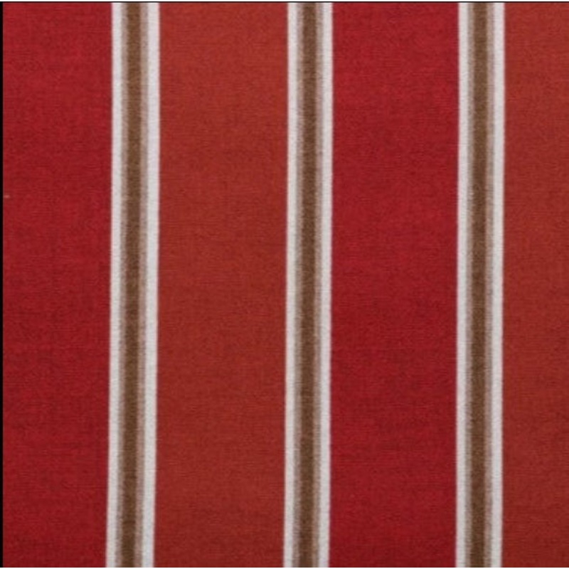 Richloom Albers Outdoor Fabric in Red