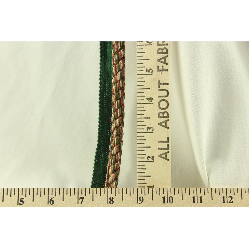 Richloom Twisted Lip Cord Trim - 3/8" in Christmas Glow