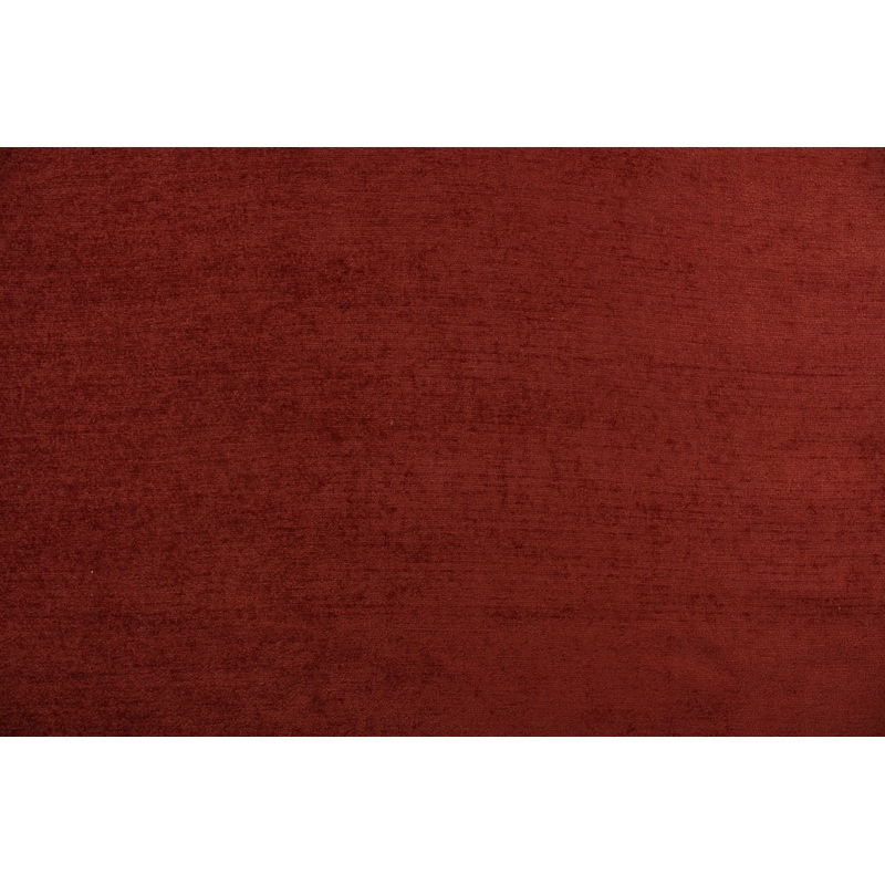 Russet Chenille Fabric in Rusty
