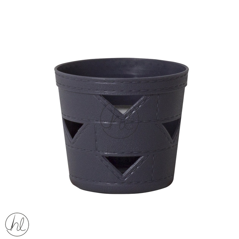 BASKET STATIONERY TRIANGLE 550 DARK GREY ABY-4621
