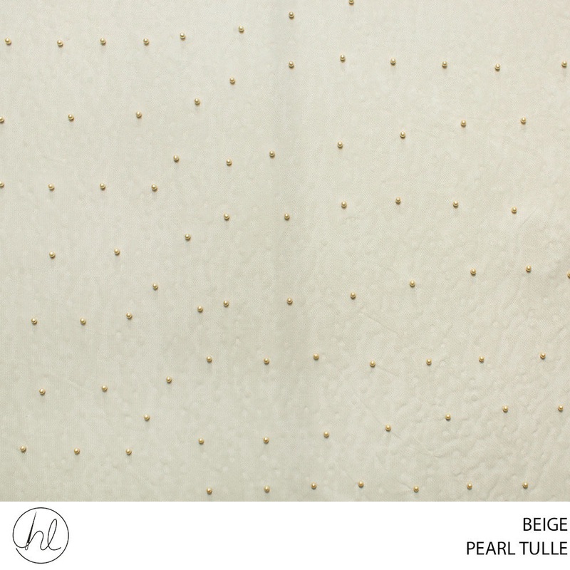 PEARL TULLE 53 BEIGE 150CM PER M