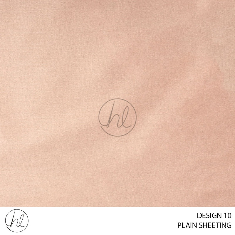 PLAIN SHEETING 796 DESIGN 10 PEACH 240CM WIDE
