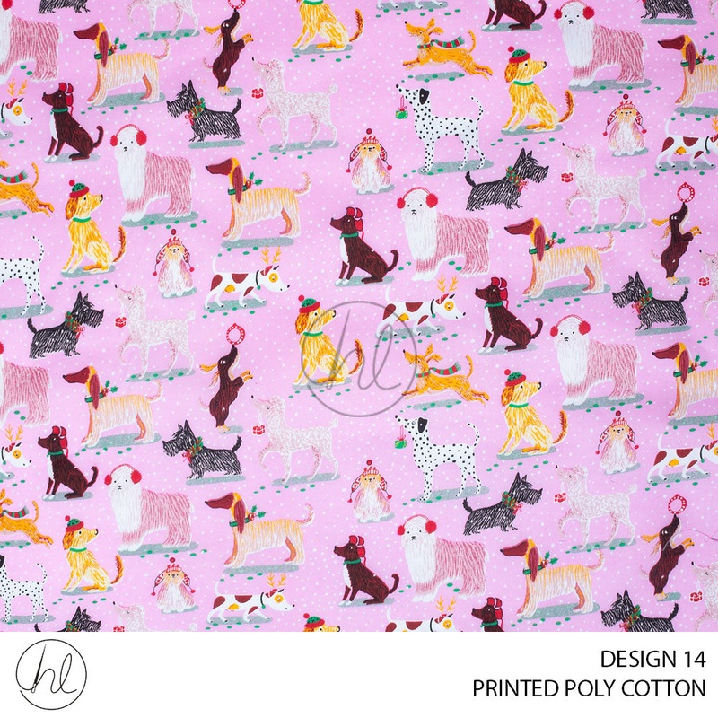 Printed Poly Cotton 112cm 53