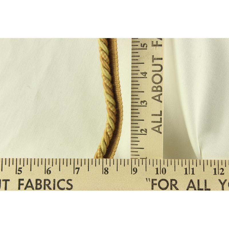 Richloom Twisted Lip Cord Trim - 1/4" in Multi Caramel