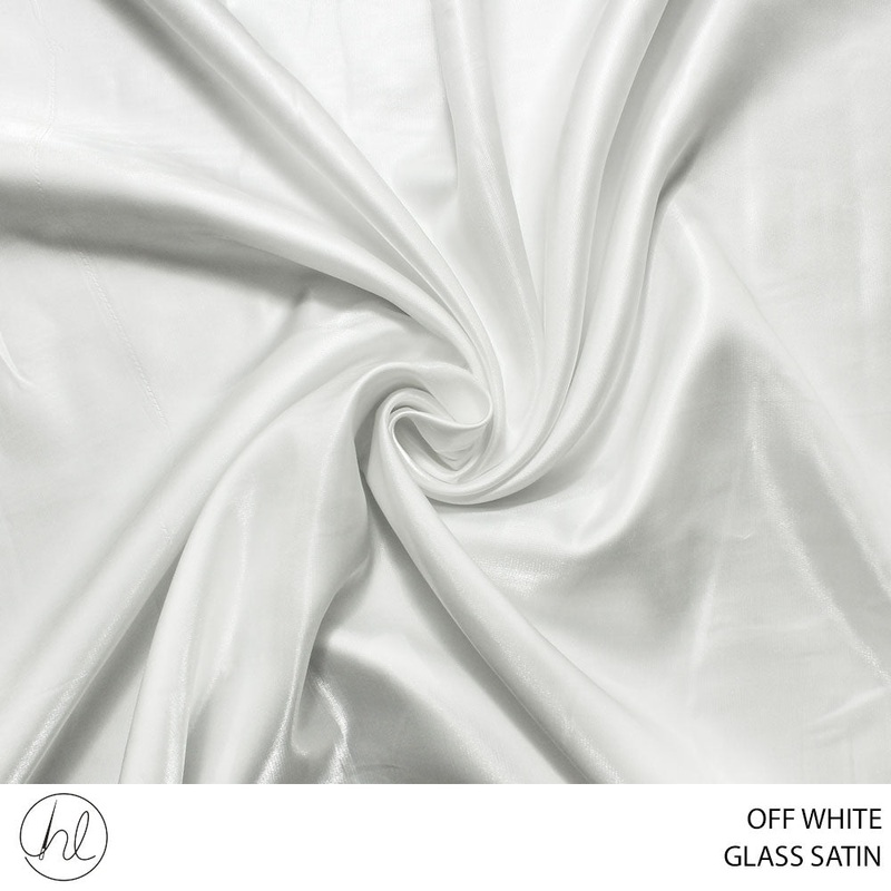 SATIN GLASS 150CM OFF/WHITE ROLL ROLL 001