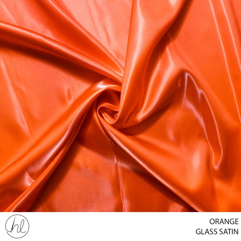 SATIN GLASS 150CM ORANGE ROLL ROLL 001