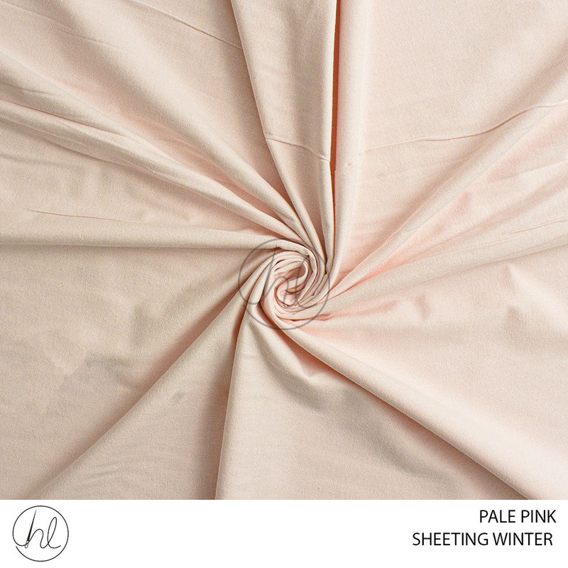 SHEETING WINTER 240CM  PALE PINK ROLL ROLL 001