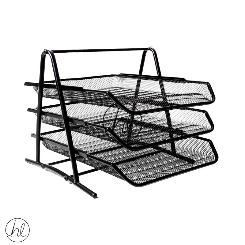 3 TIER DOCUMENT TRAY AMP-HW4 BLACK