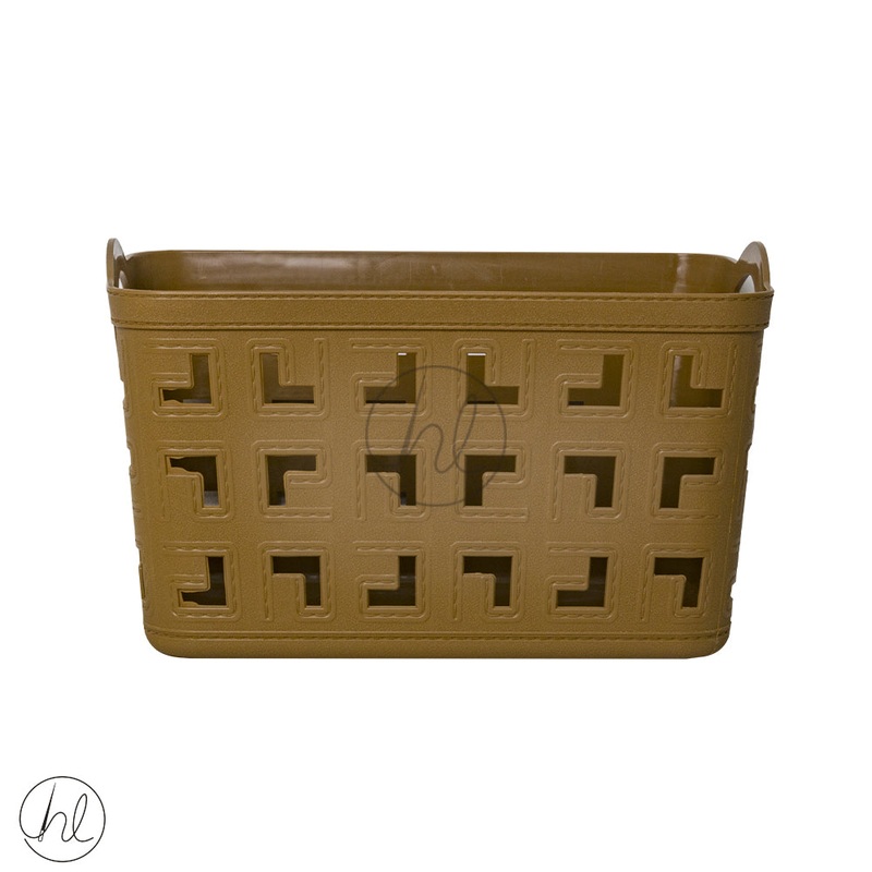 BASKET STORAGE WITH HANDLE  550 BROWN ABY-4904