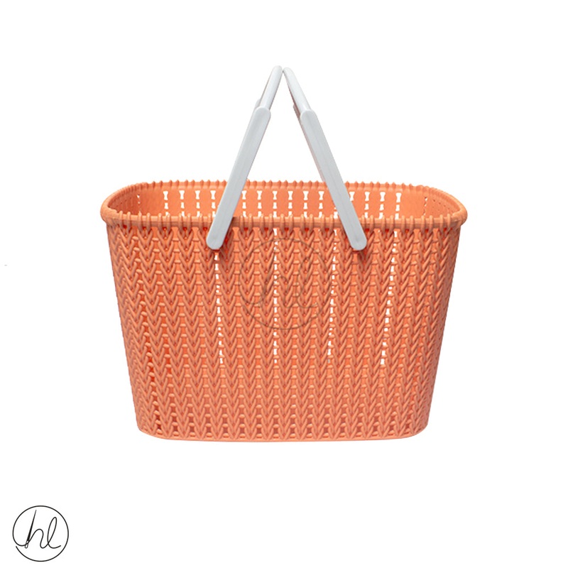 BASKET WITH HANDLE ABY-4035 ORANGE