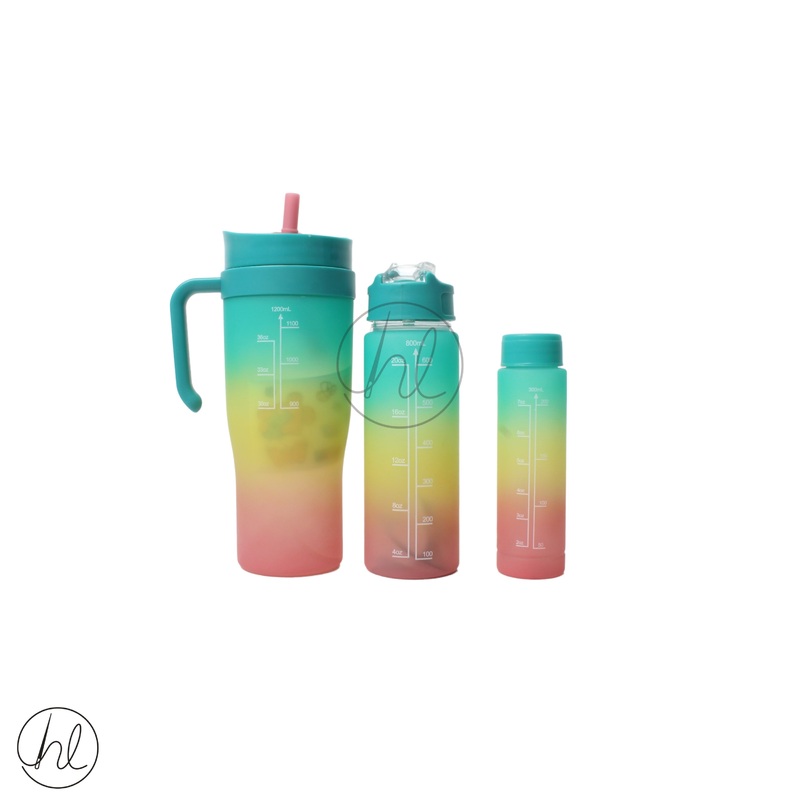 Bottle 3pce Free Green