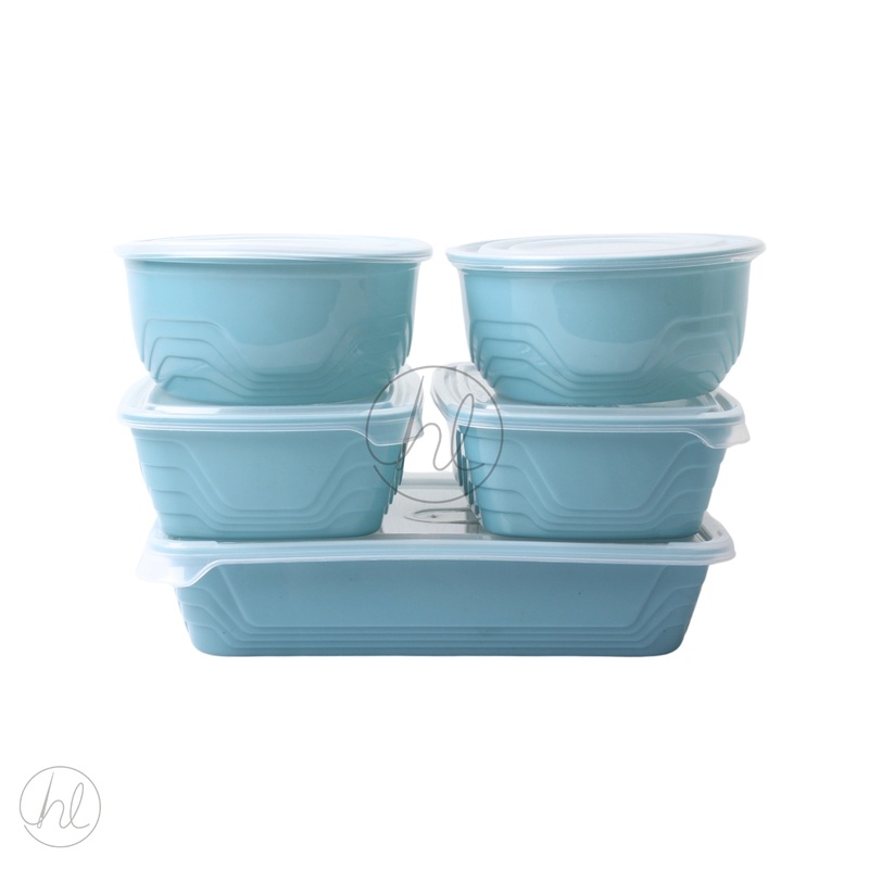 CONTAINER SET 5PCE  DUCK EGG FREE 1