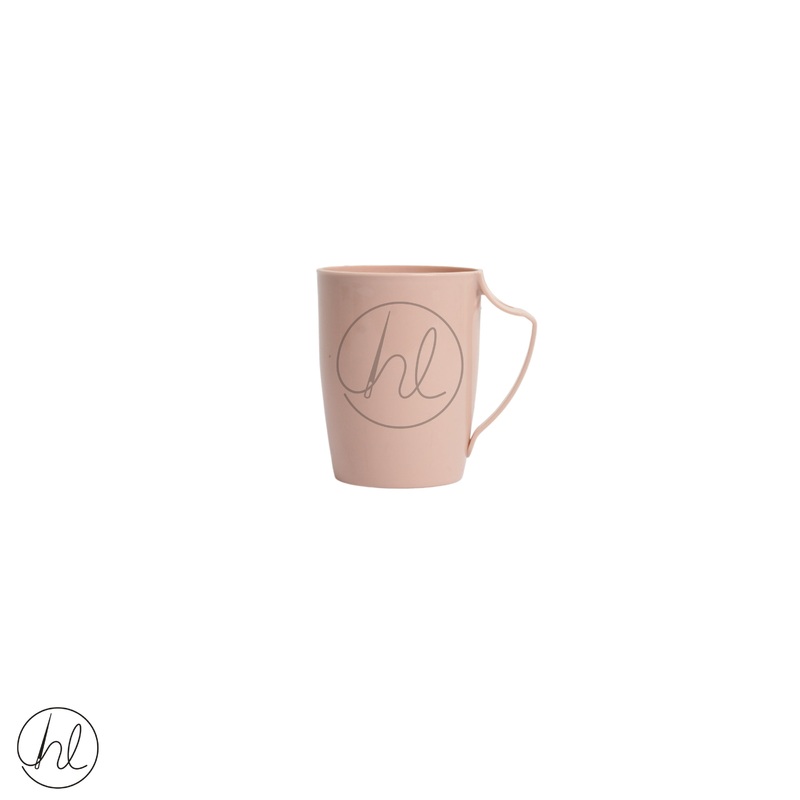 Mug plastic pink free