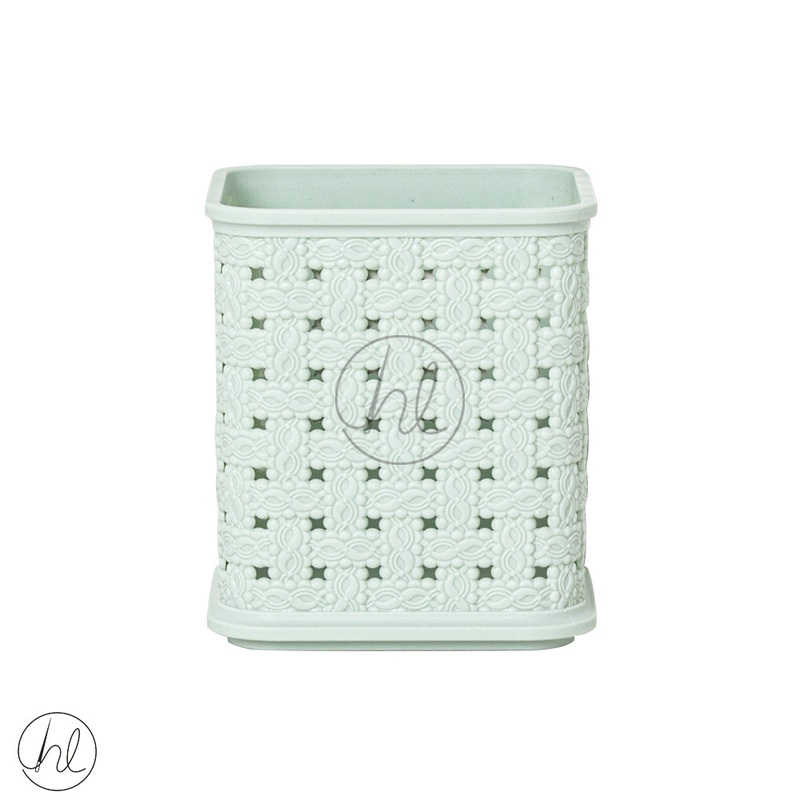 PEN HOLDER SQUARE550MINT GREEN ABY-4877