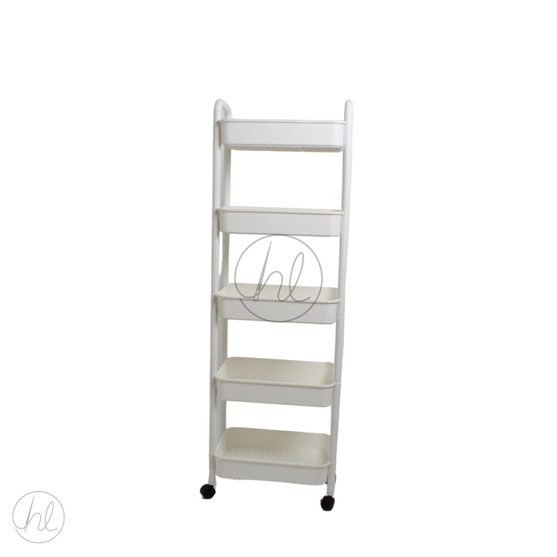 RACK STORAGE 5 LAYER CREAM FREE 1