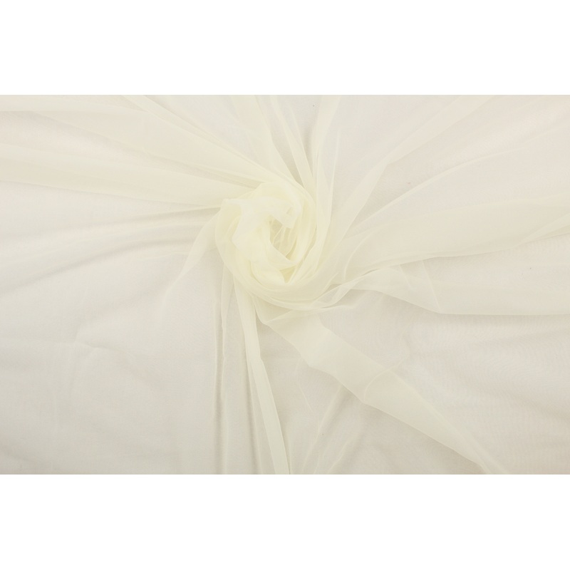 15 Denier Tricot Fabric in Butter Yellow