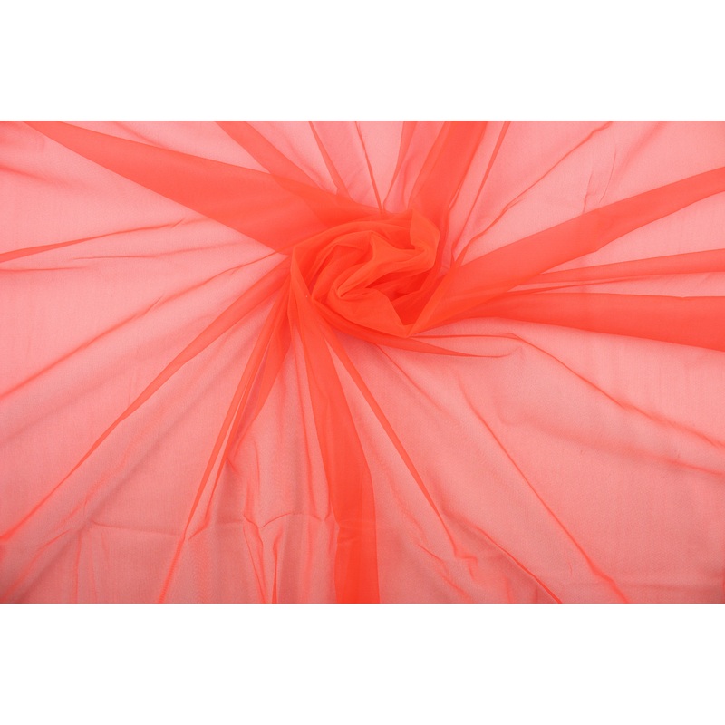 15 Denier Tricot Fabric in Orange