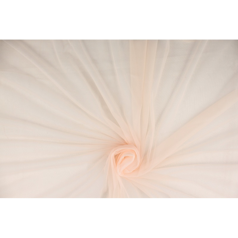 15 Denier Tricot Fabric in Pale Peach*