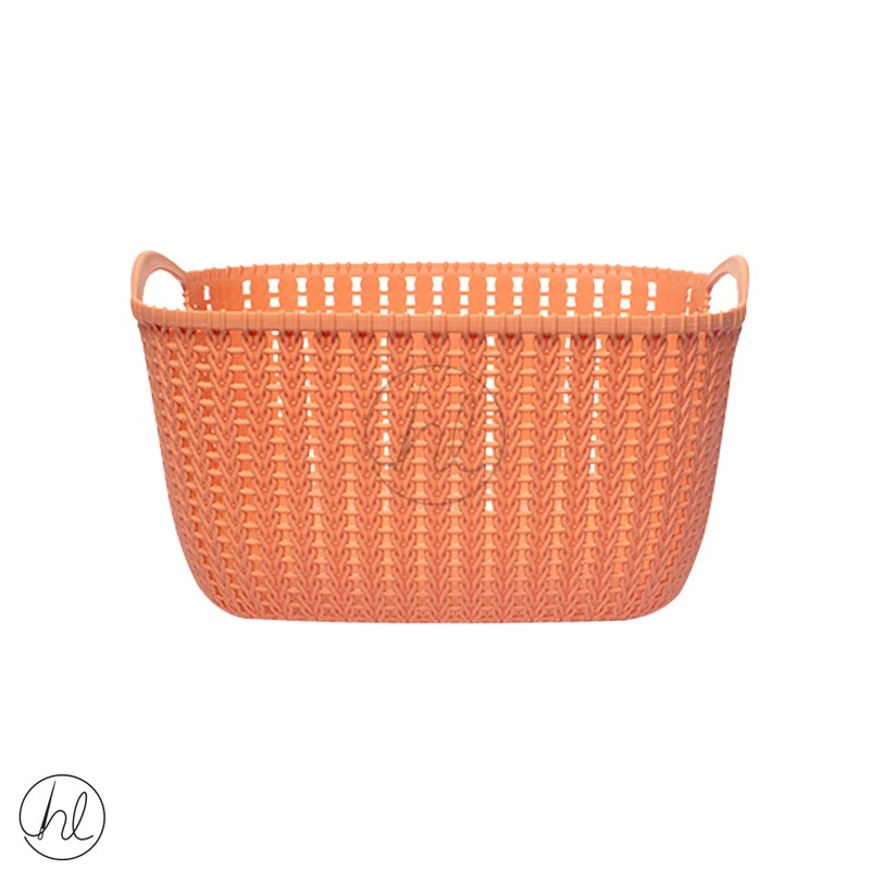BASKET WITH HANDLE ABY-4030 ORANGE