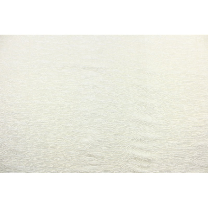 Carisbrooke Crinkled Taffeta Fabric in Calming Cream  -
