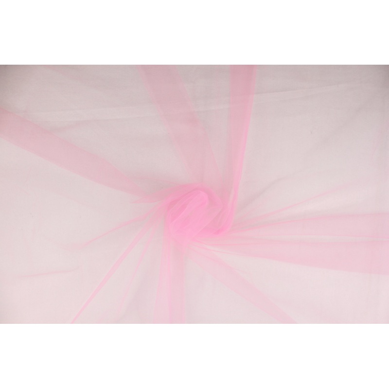Solid Tulle in Pale Rose Pink