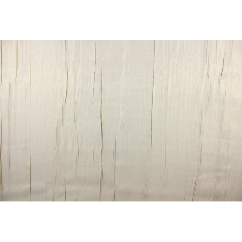 Valmont Crushed Taffeta Fabric in Iridescent Bright Gold