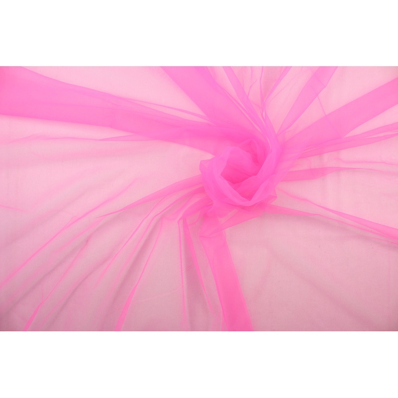 15 Denier Tricot Fabric in Bright Pink
