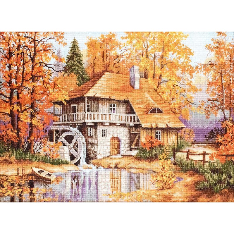 Autumn Landscape B481L Counted Cross-Stitch Kit
