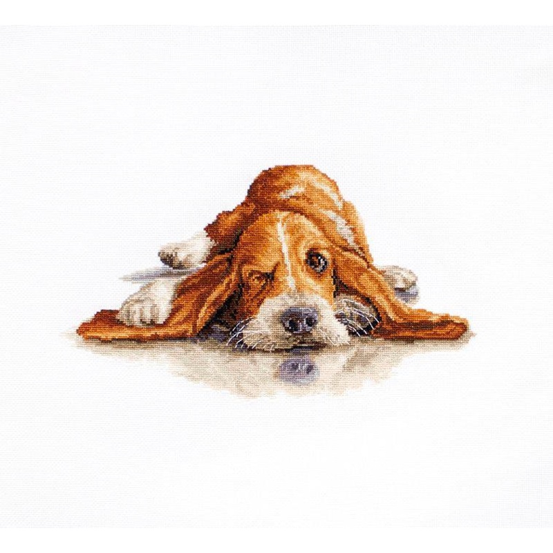 Basset  B2341L Counted Cross-Stitch Kit