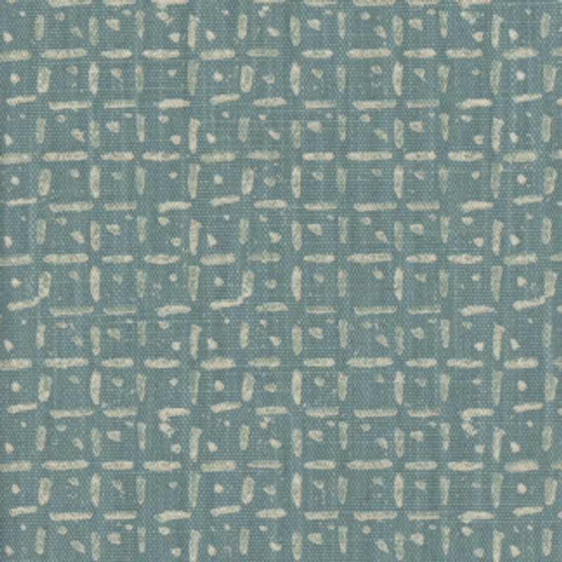 Carole Fabric Down Below Fabric in Seafoam