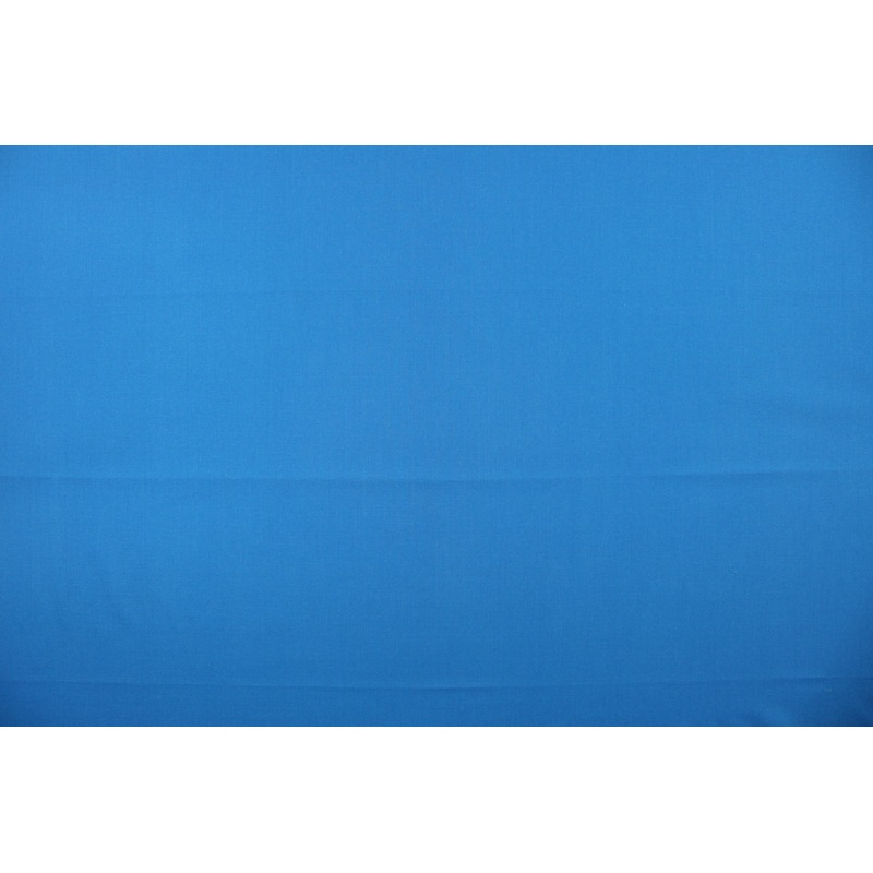 Cotton Broadcloth Fabric in Turquoise